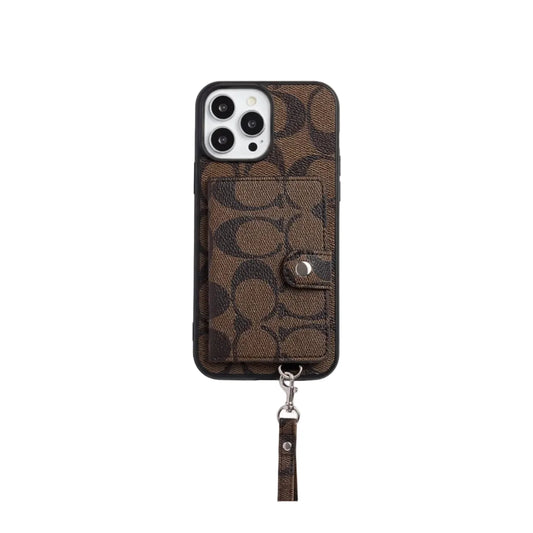 Designer Card Holder Case with Tassel - iPhone 12-18 Pro & Pro Max