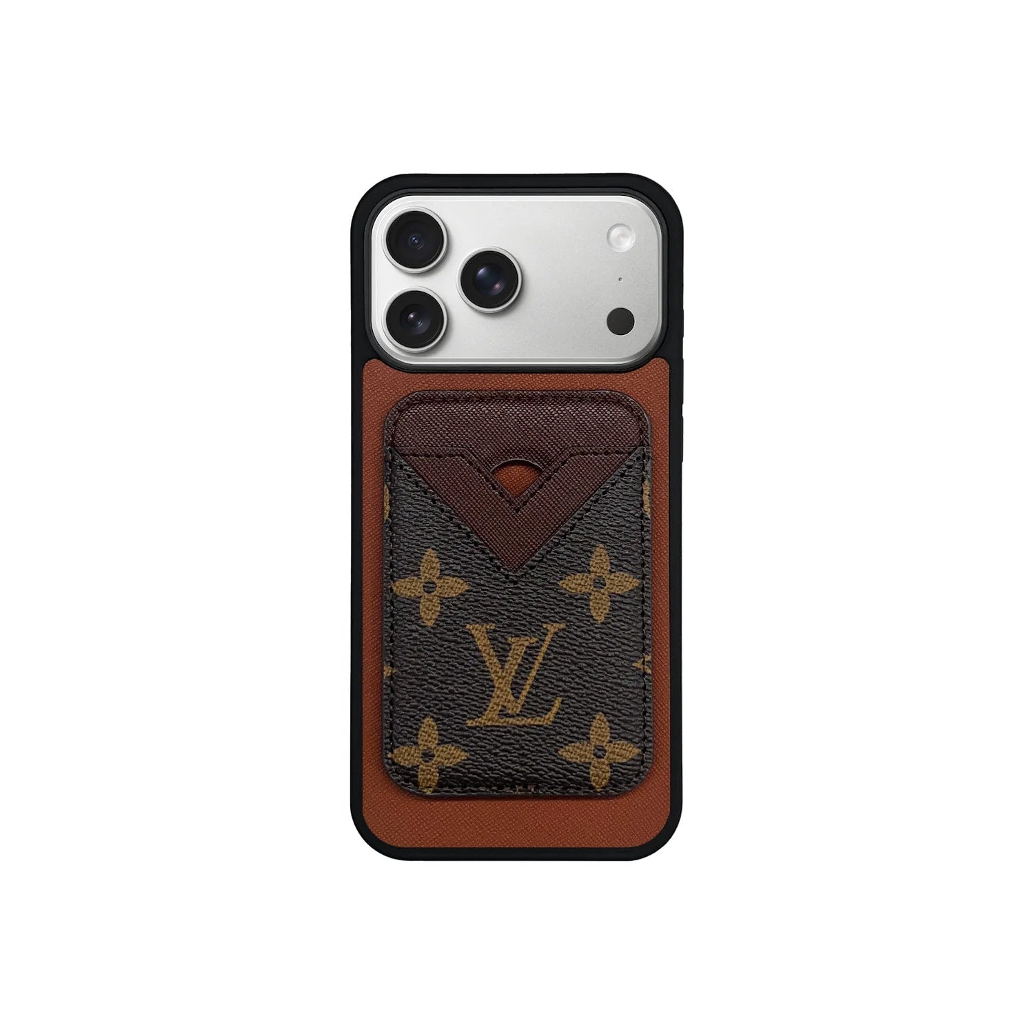 Retro Coffee Card Pocket iPhone Case Position 1