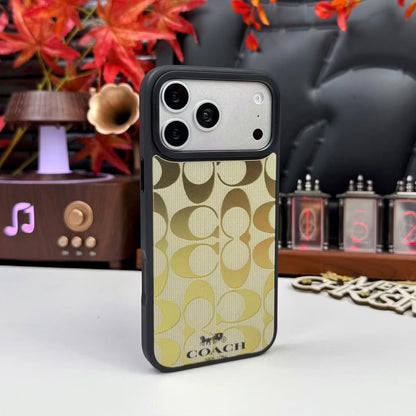 Classic Signature Stripe Pattern Case - iPhone 12-18 Pro & Pro Max