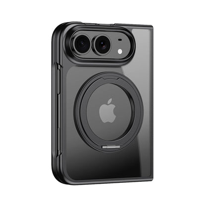 iPhone Duo Transparent Electroplated Magsafe Stand Case