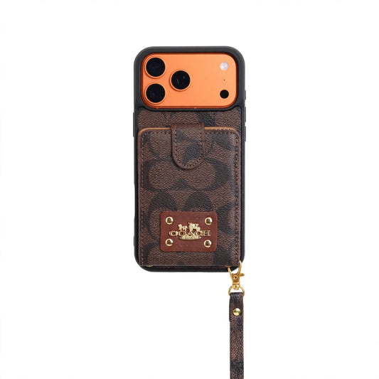 Luxury Case with Hanging Tag Strap - iPhone 12-18 Pro & Pro Max