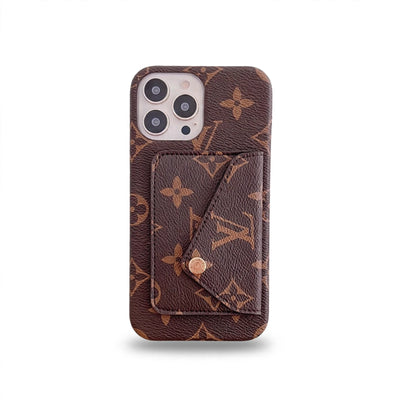 Luxury Card Holder Case For iPhone 12-18 Pro & Pro Max
