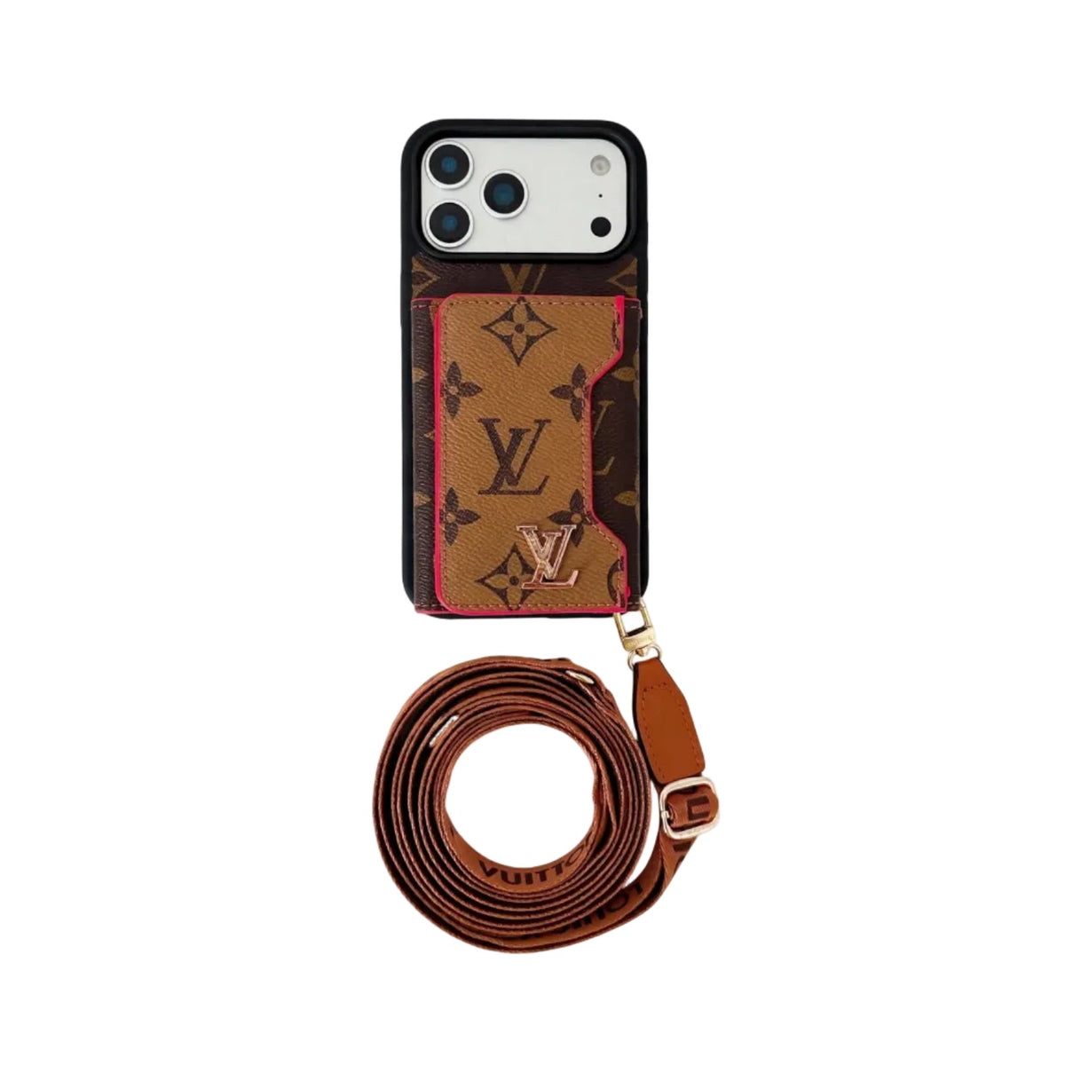 Luxury Leather Wallet Card Holder Phone Case For iPhone 13-18 Pro & Pro Max