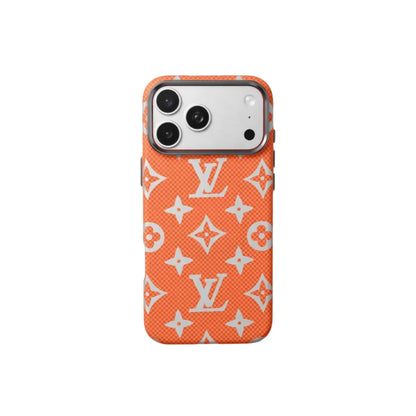 Luxury Monogram Pattern iPhone Case For iPhone 14-18  Pro & Pro Max