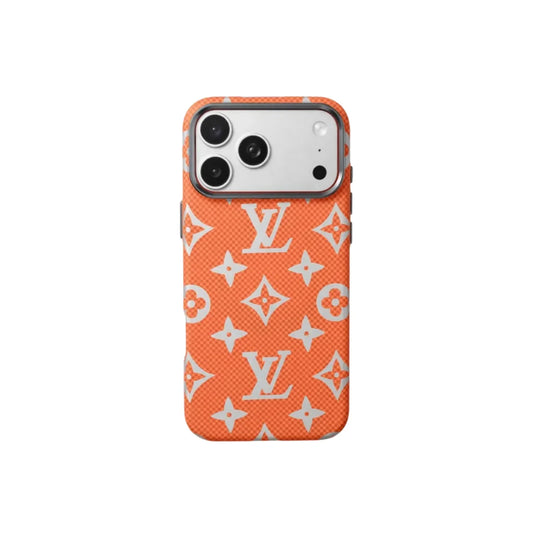 Luxury Monogram Pattern iPhone Case For iPhone 14-18  Pro & Pro Max