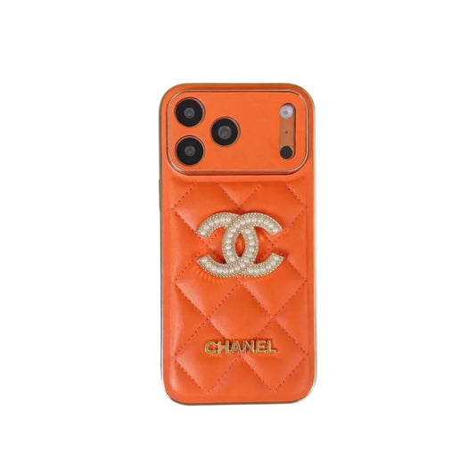 Luxury Chanel Phone Case For iPhone 12-18 Pro & Pro Max