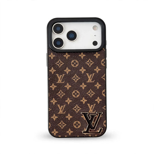 Luxury Brand Leather Phone Case for iPhone 13-18 Pro & Pro Max