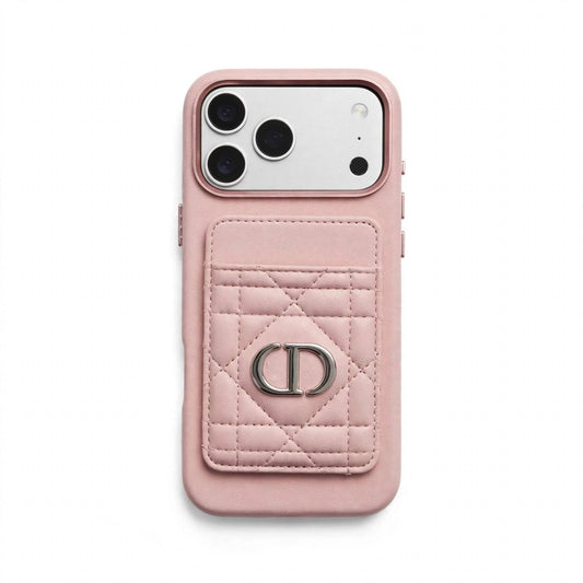 Quilted Dior Luxury Case - iPhone 16-18 Pro & Pro Max