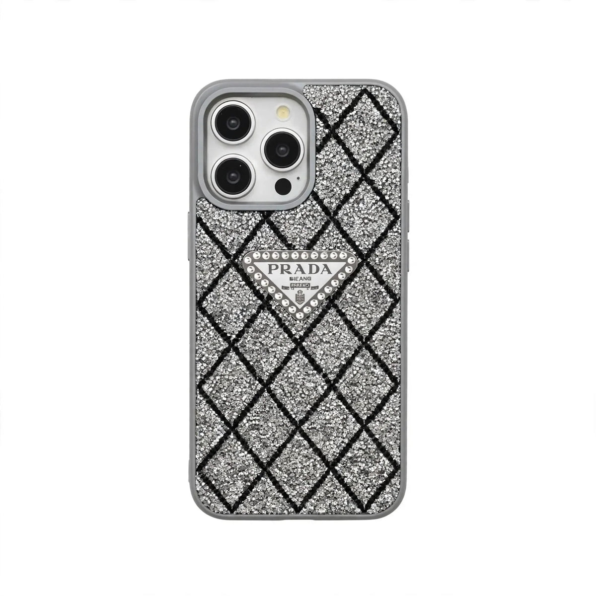 Luxury Quilted Diamond Pattern Case - iPhone 12-18 Pro & Pro Max