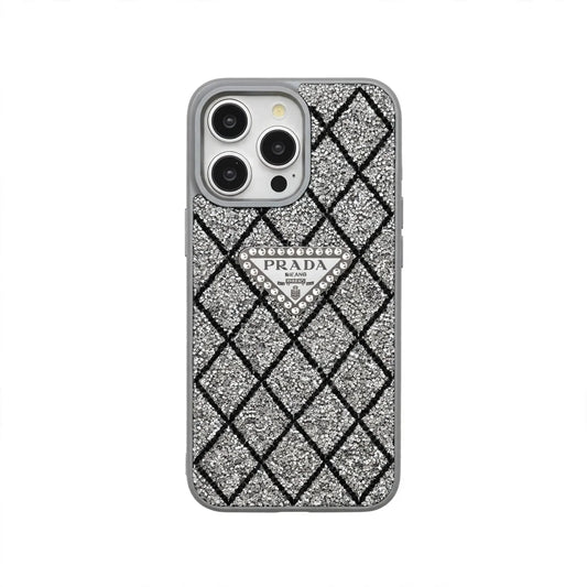 Luxury Quilted Diamond Pattern Case - iPhone 12-18 Pro & Pro Max