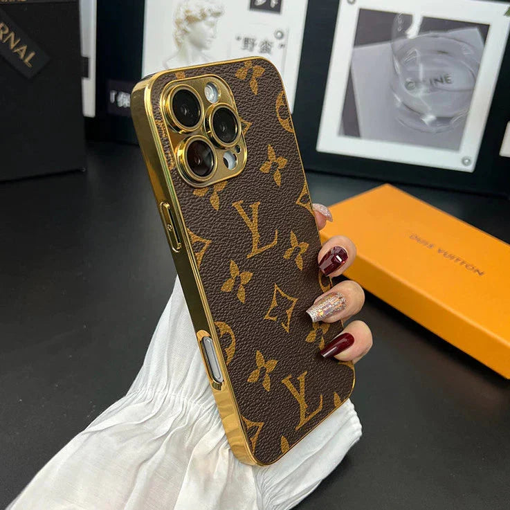 NEW DESIGN SOFT LUXURY IPHONE CASE FOR IPHONE 12-18 Pro & Pro Max