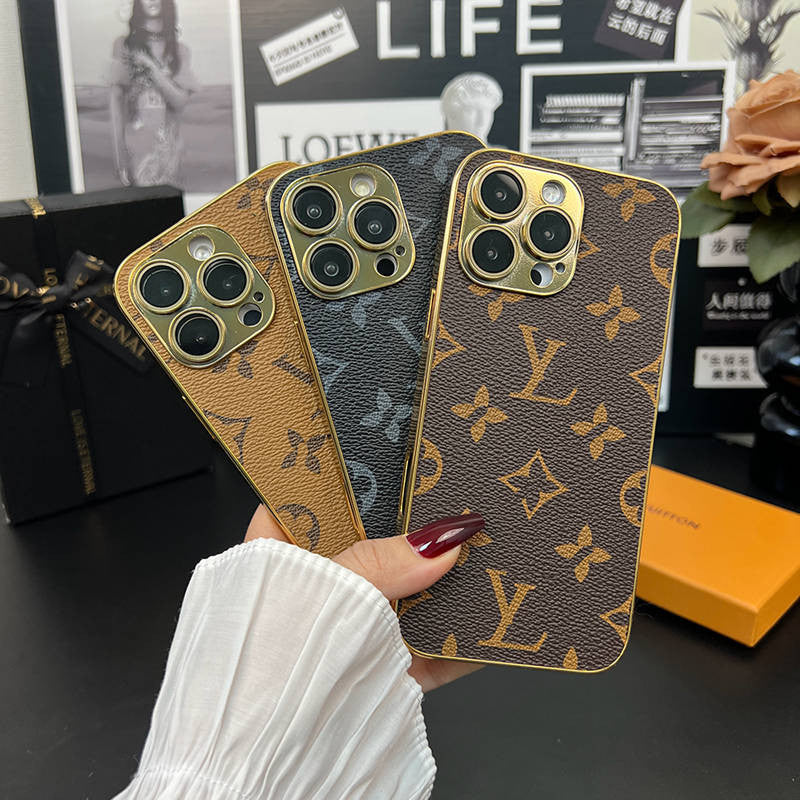 NEW DESIGN SOFT LUXURY IPHONE CASE FOR IPHONE 12-18 Pro & Pro Max
