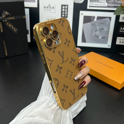 NEW DESIGN SOFT LUXURY IPHONE CASE FOR IPHONE 12-18 Pro & Pro Max