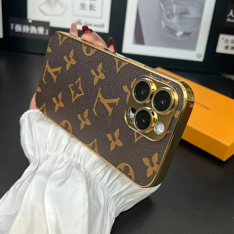 NEW DESIGN SOFT LUXURY IPHONE CASE FOR IPHONE 12-18 Pro & Pro Max