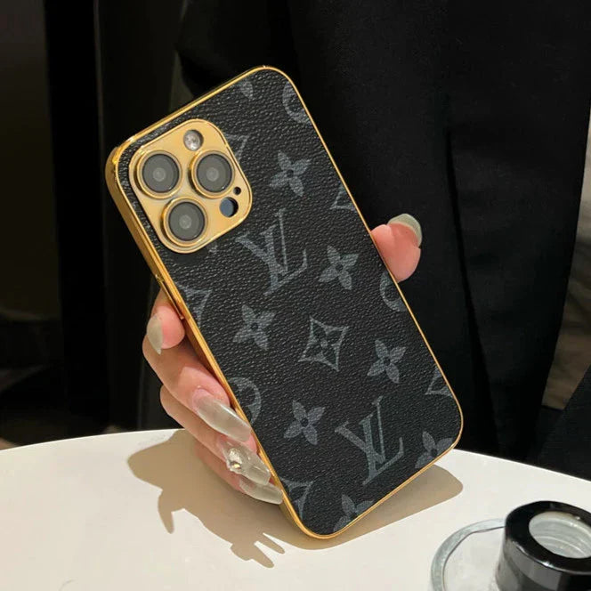 NEW DESIGN SOFT LUXURY IPHONE CASE FOR IPHONE 12-18 Pro & Pro Max