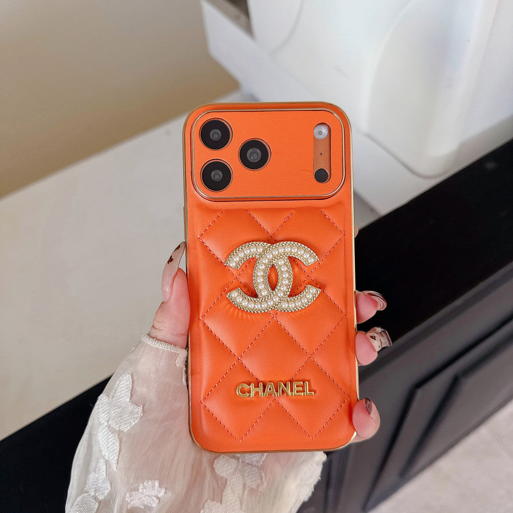 Luxury Chanel Phone Case For iPhone 12-18 Pro & Pro Max