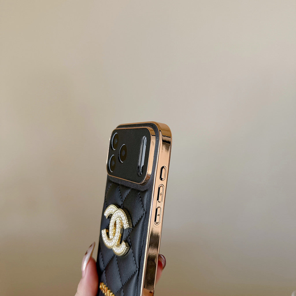 Luxury Chanel Phone Case For iPhone 12-18 Pro & Pro Max