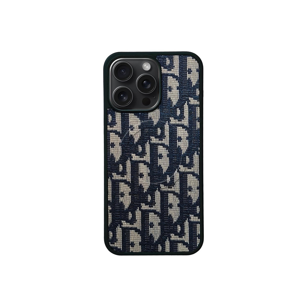 Luxury Dior Oblique iPhone Case Premium Designer Fabric For iPhone 12-18 Pro & Pro Max
