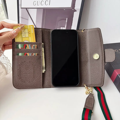 Classic Wallet Chain Crossbody Case - iPhone 12-18 Pro & Pro Max